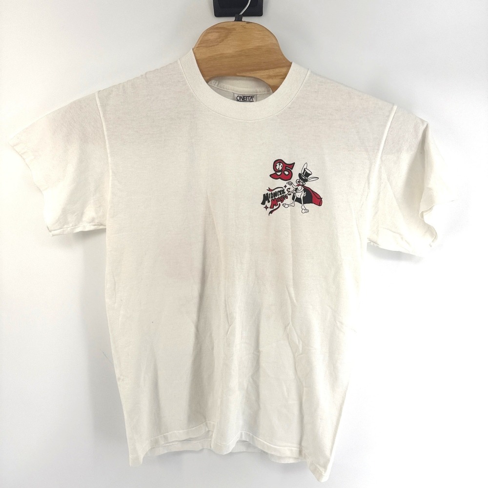 Vintage 1996 Oneita Cordova High School Graduation T-Shirt White Large Midnite